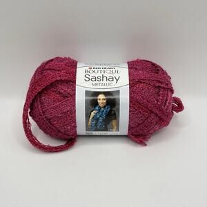 Red Heart Boutique Sashay Metallic Rose Topaz Metallic Yarn